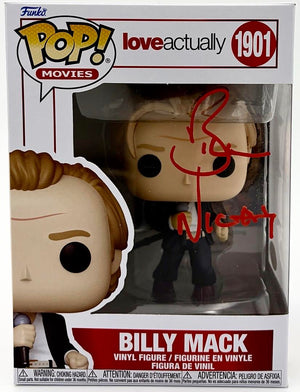 Bill Nighy signed "Billy Mack" signed Funko #1901 (loveactually) - JSA COA