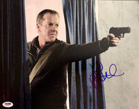 Keifer Sutherland "Jack Bauer" (24) signed 8x10 - PSA/DNA COA