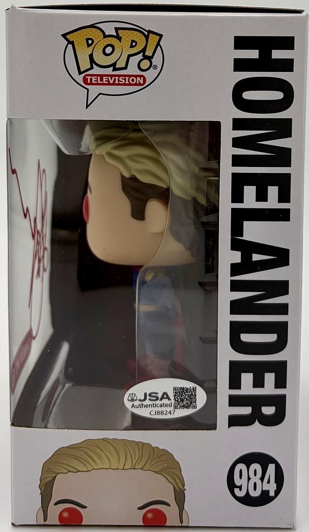 Antony Starr signed "Homelander" Funko #984 (The Boys) - JSA COA