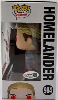Antony Starr signed "Homelander" Funko #984 (The Boys) - JSA COA