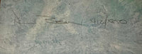 Alan Bean 36.5 X 27.5 signed limited edition lithograph (412/850) "That's How it Felt to Walk on the Moon"