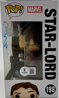 Chris Pratt Signed Funko Pop #198 "Star Lord" GOTG - Beckett COA #03