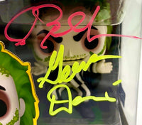 Alec Baldwin and Geena Davis signed Funko #1757 (Beetlejuice) - OC Celebrity Marketing *RARE*