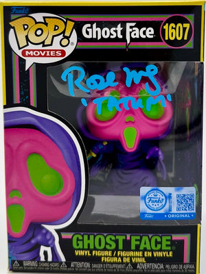 Rose McGowan custom painted signed Funko (Scream) w/character name - JSA COA