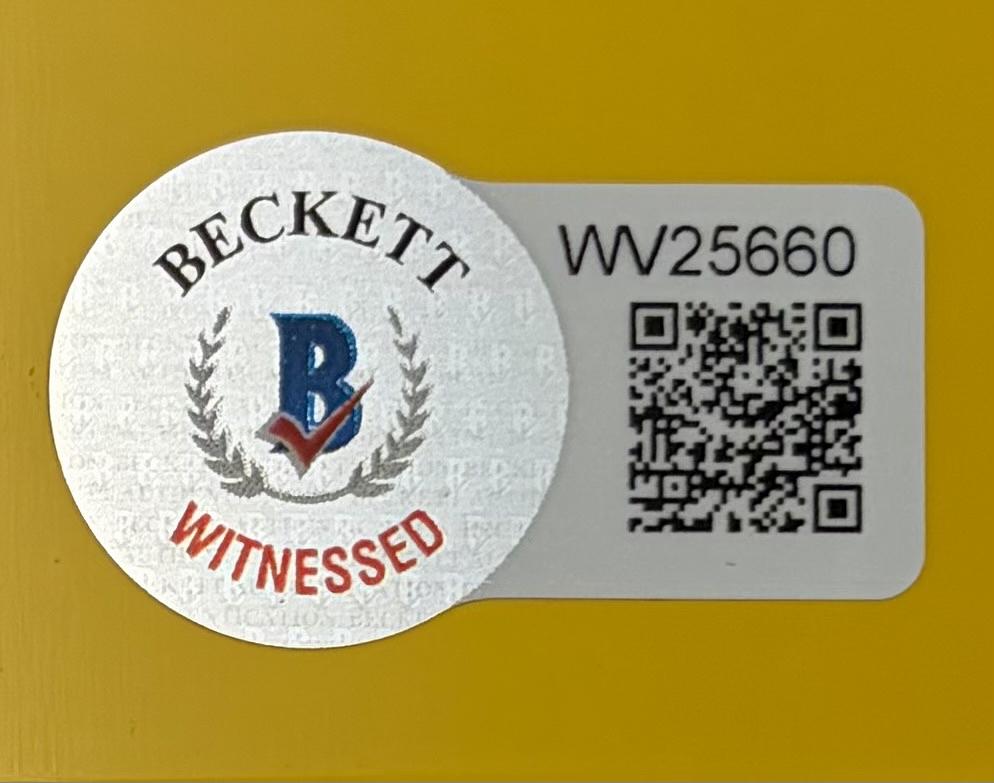 Bob Odenkirk signed "LWYRUP" License Plate - Beckett COA