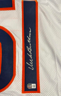 Dick Butkus (Bears) Signed career statistics jersey - Beckett COA