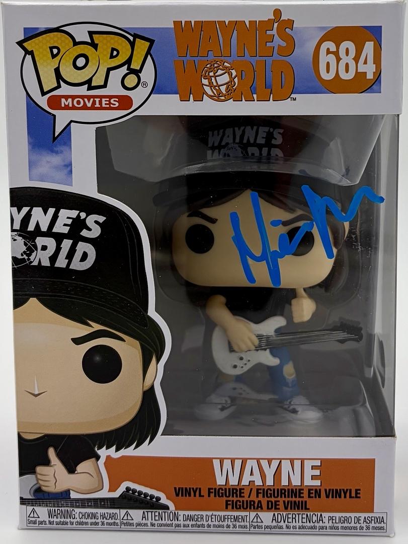 Mike Myers Signed Funko Pop  #684 (Wayne's World) - Beckett COA #04