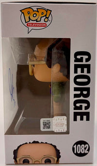 Jason Alexander signed "George" Funko #1082 (Seinfeld) - OC Celebrity Marketing