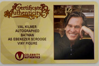 Val Kilmer Signed Funko Pop #355 (Batman as Ebenezer Scrooge) *RARE*-Celebrity Authentics COA