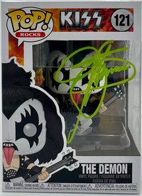 Gene Simmons (KISS) signed Funko Pop #121 - JSA COA
