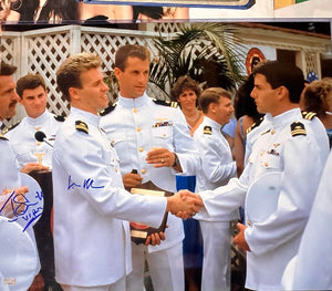 Val Kilmer and Tom Skerritt signed 16x20 (Top Gun) - Celebrity Authentics COA