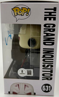 Rupert Friend signed "The Grand Inquisitor" Funko #631 (Star Wars) - Beckett COA