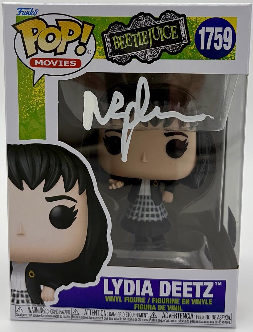 Winona Ryder signed "Lydia Deetz" Funko #1759 (Beetlejuice) - SWAU COA