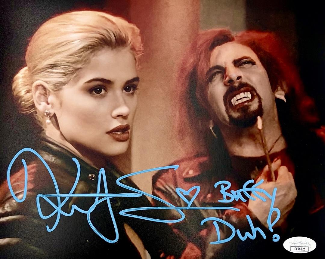 Kristy Swanson signed 8x10 (Buffy the Vampire Slayer) - JSA COA