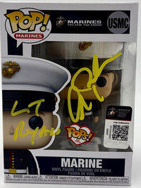 Alec Baldwin signed U.S. Marines Funko (USMC) w/ Lt. Ryan inscription - Beckett COA *RARE*