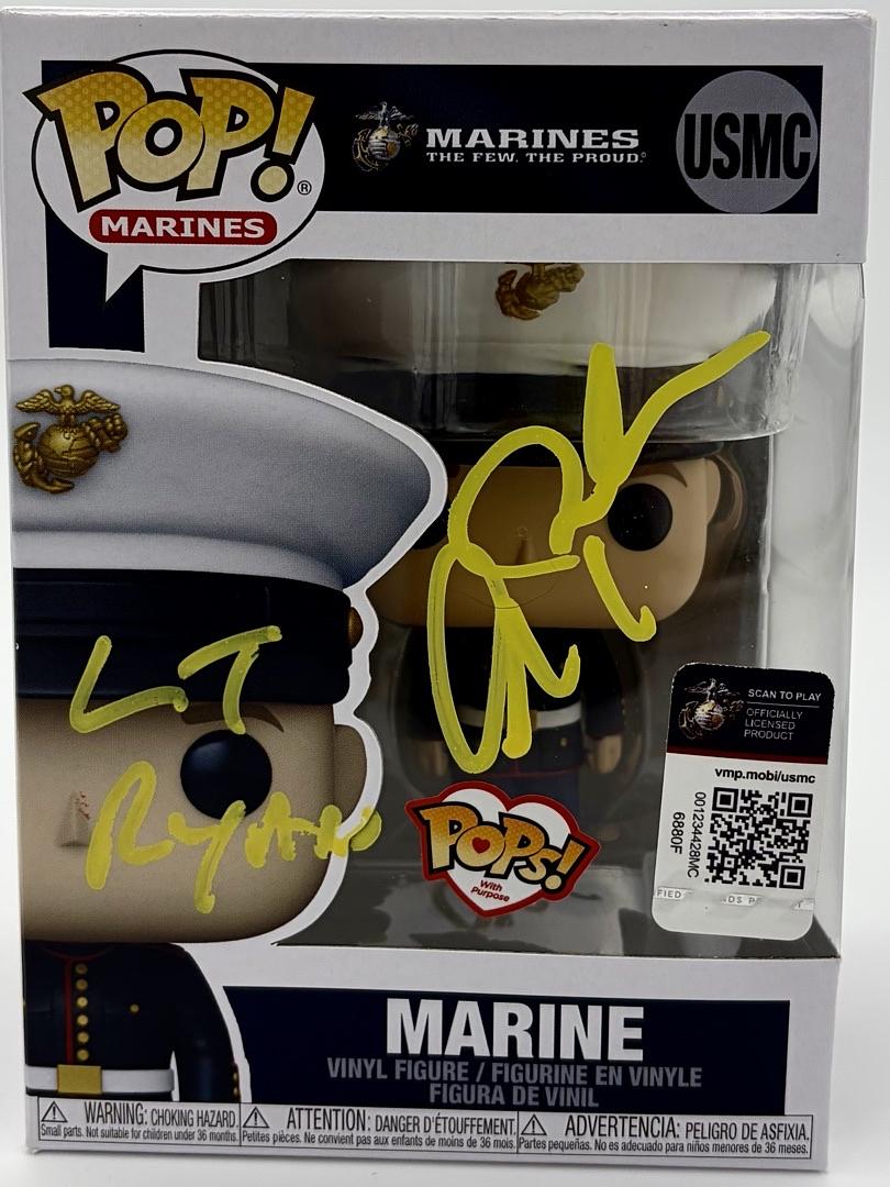 Alec Baldwin signed U.S. Marines Funko (USMC) w/ Lt. Ryan inscription - Beckett COA *RARE*