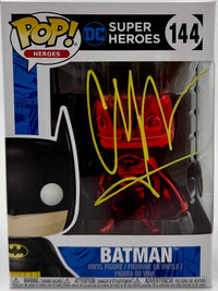 Christian Bale Signed Funko Pop #144 (Batman)  - Beckett COA