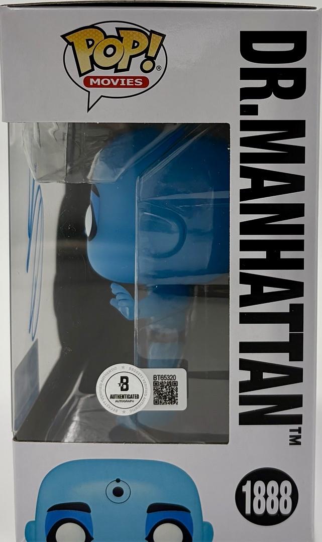 Billy Crudup signed "Dr. Manhatten" Funko #1888 (Watchmen) - Beckett COA
