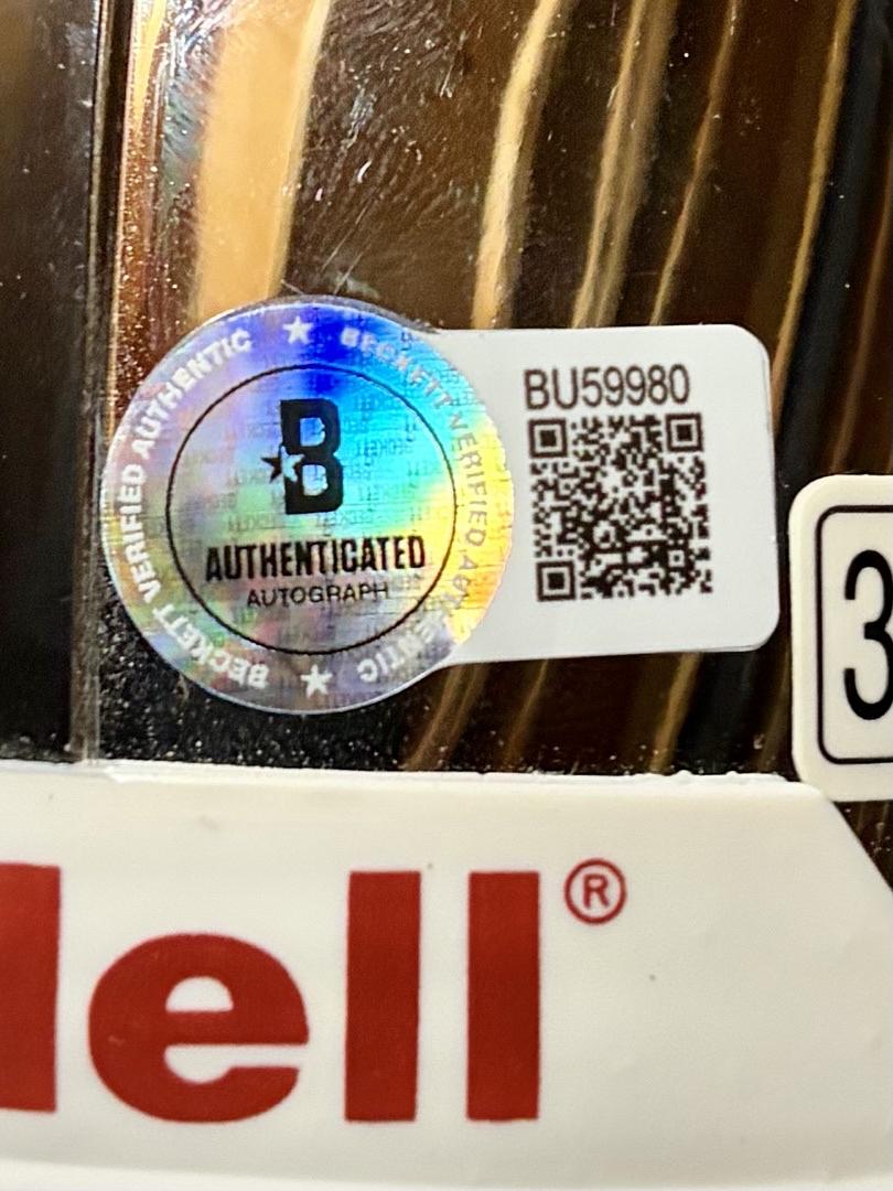 Bo Jackson (Raiders) Signed mini-helmet - Beckett COA