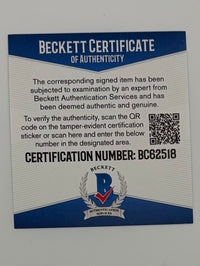 Billy Zane signed Funko #67 (The Phantom) - Beckett COA