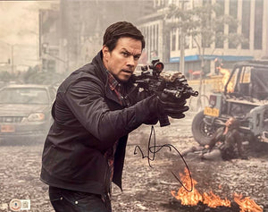 Mark Wahlberg Signed 11x14 Photo (Mile 22) - Beckett COA
