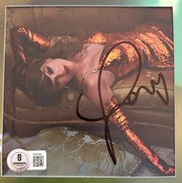 Taylor Swift matted, signed "Life of a Showgirl" CD Insert Photo 2 - Beckett COA