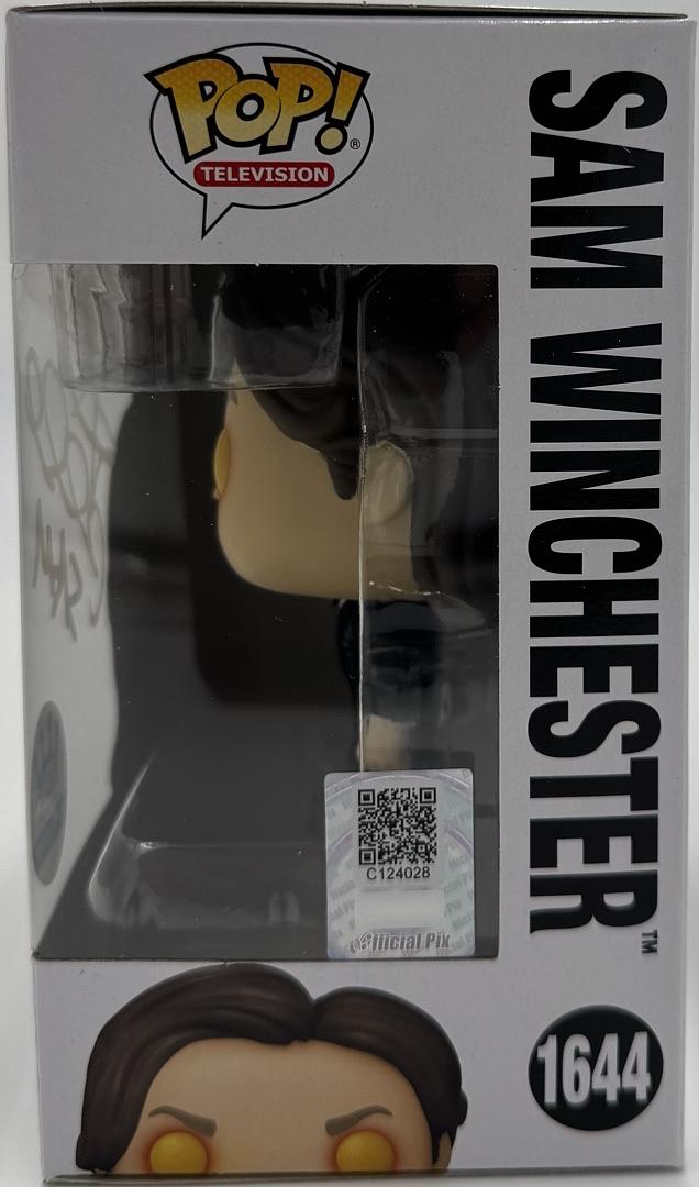 Jared Padalecki (Supernatural) signed Funko #1644 w/character inscription - Official Pix COA