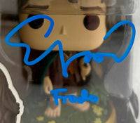 Elijah Wood signed "Frodo" Funko #1832 w/character name (Lord of the Rings) - Beckett COA