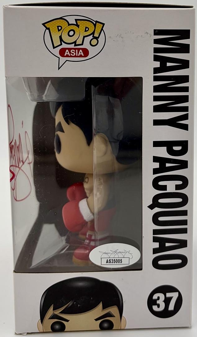Manny Pacquiao signed Funko #37 **VERY RARE** - JSA COA