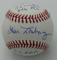 Jim Lonborg Signed 2018 ROMLB w/Cy Young Inscription and stats - Sure Shot Promotions