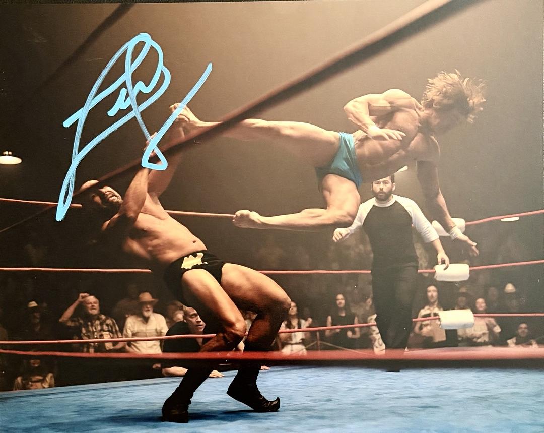 Zac Efron signed 8x10 (The Iron Claw) - JSA COA