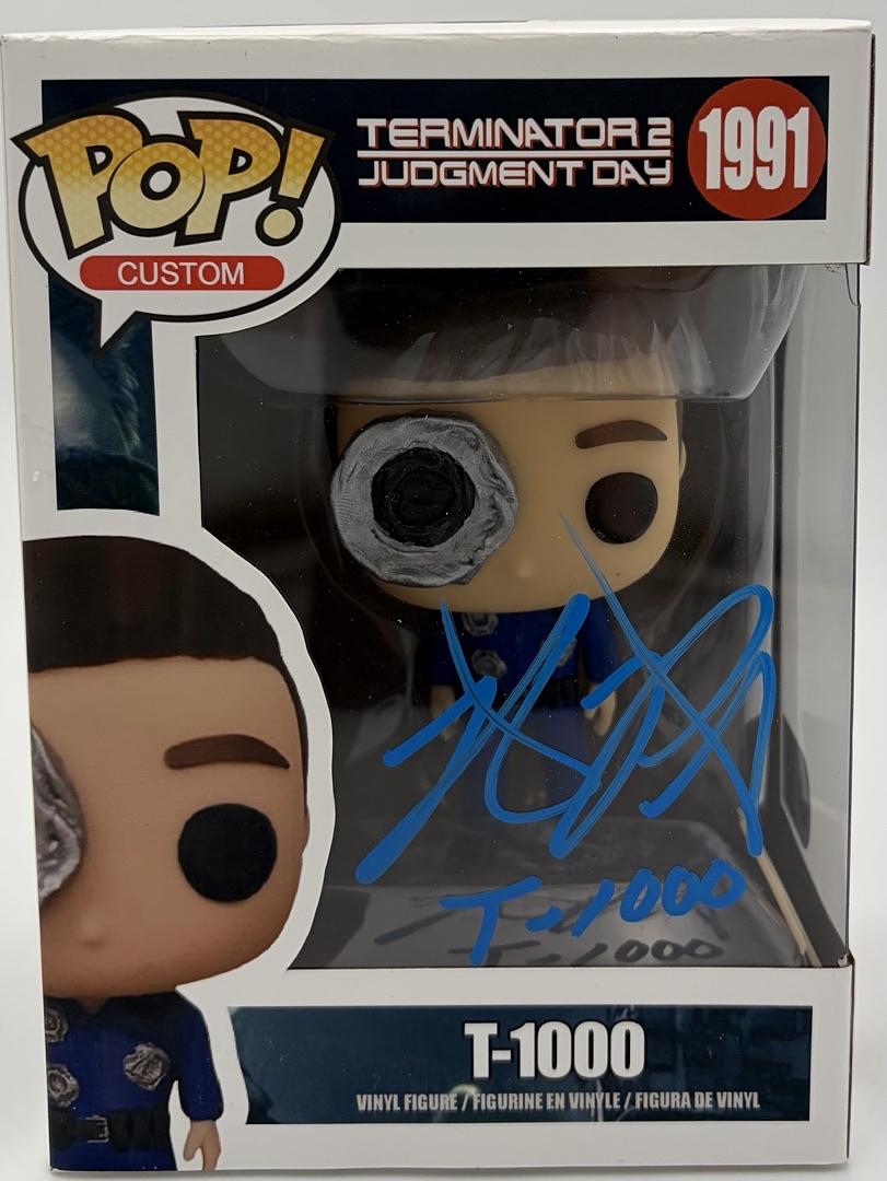 Robert Patrick signed Custom Made Funko #1991 (Terminator 2) - SWAU COA