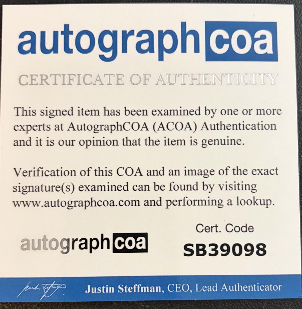 Gemma Arterton signed 8x10 (James Bond) - ACOA COA