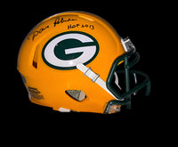 Dave Robinson (Packers) signed mini-helmet w/HOF inscription - Schwartz COA