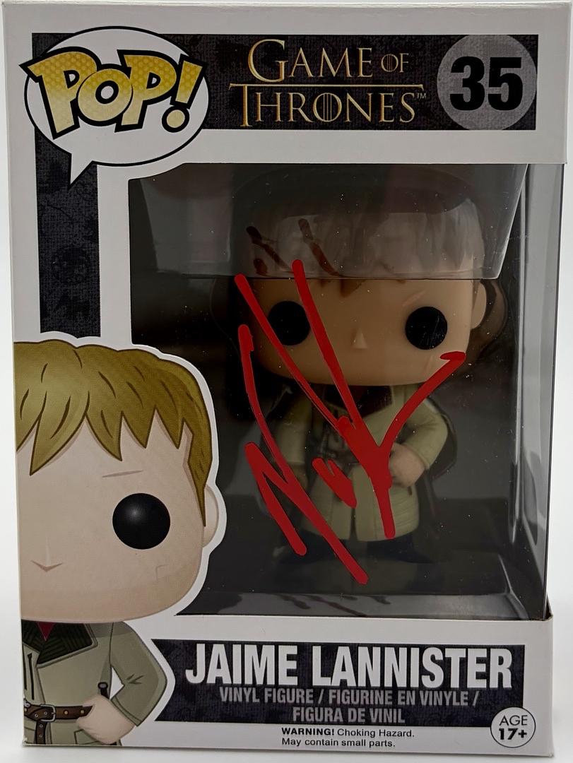 Nicolaj Costner Waldau signed Funko #35 (Game of Thrones) - SWAU COA *RARE*