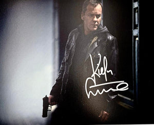 Keifer Sutherland "Jack Bauer" (24) signed 8x10 - JSA COA