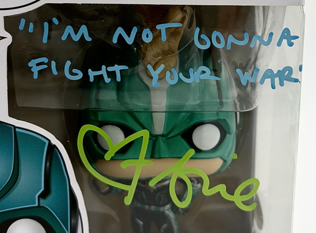 Brie Larson Signed "Vers" Funko #434 w/quote (Captain Marvel) - JSA COA