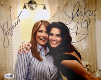 Lorraine Bracco and Angie Harmon signed 8x10 (Rizzoli & Isles) - JSA COA