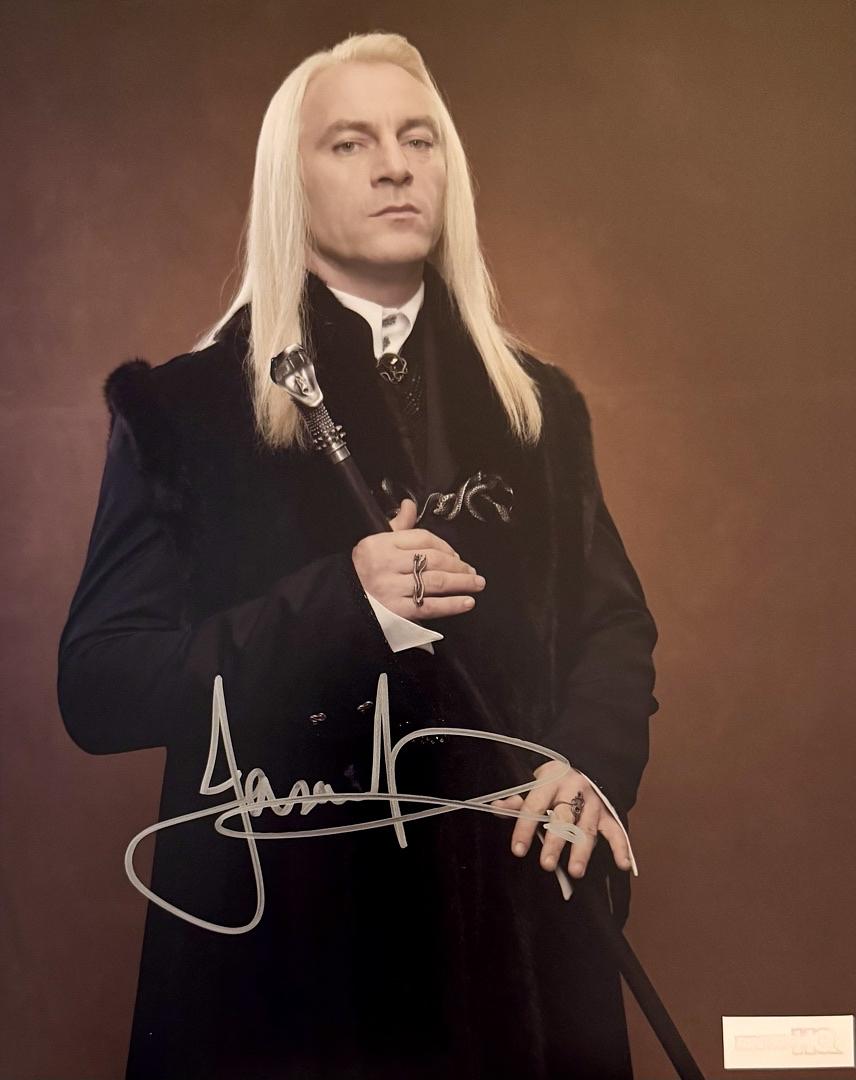 Jason Isaacs Signed 8x10 Photo (Harry Potter) - FanExpo HQ & Beckett COA