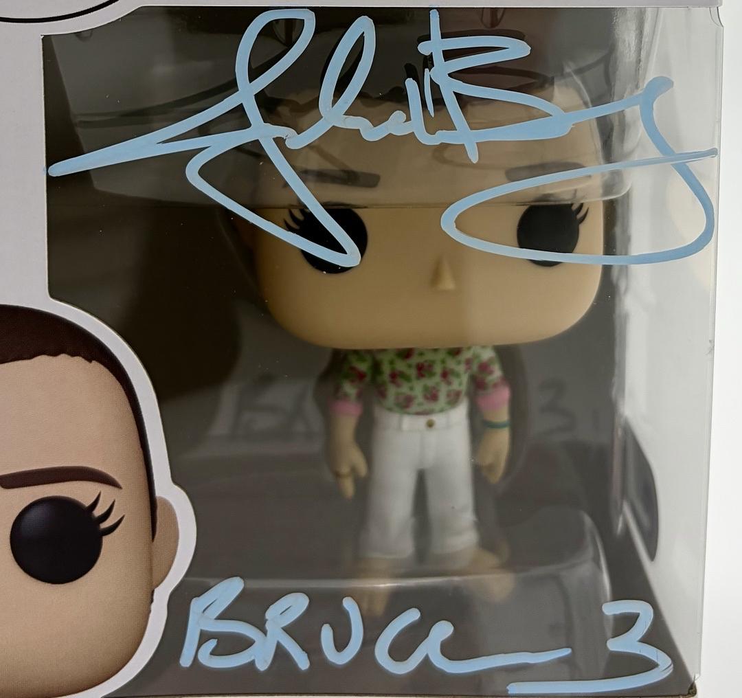 Jake Busey signed "Eleven" Funko #1457 (Stranger Things) - SWAU COA