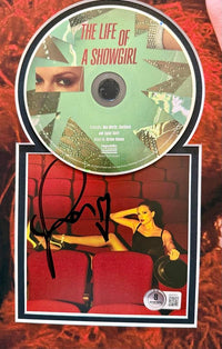 Taylor Swift matted, signed "Life of a Showgirl" CD Insert Photo 4 - Beckett COA
