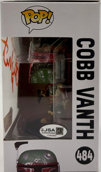 Timothy Olyphant Signed Funko Pop #484 "Boba Fett / Cobb Vanth" (Star Wars) - JSA COA