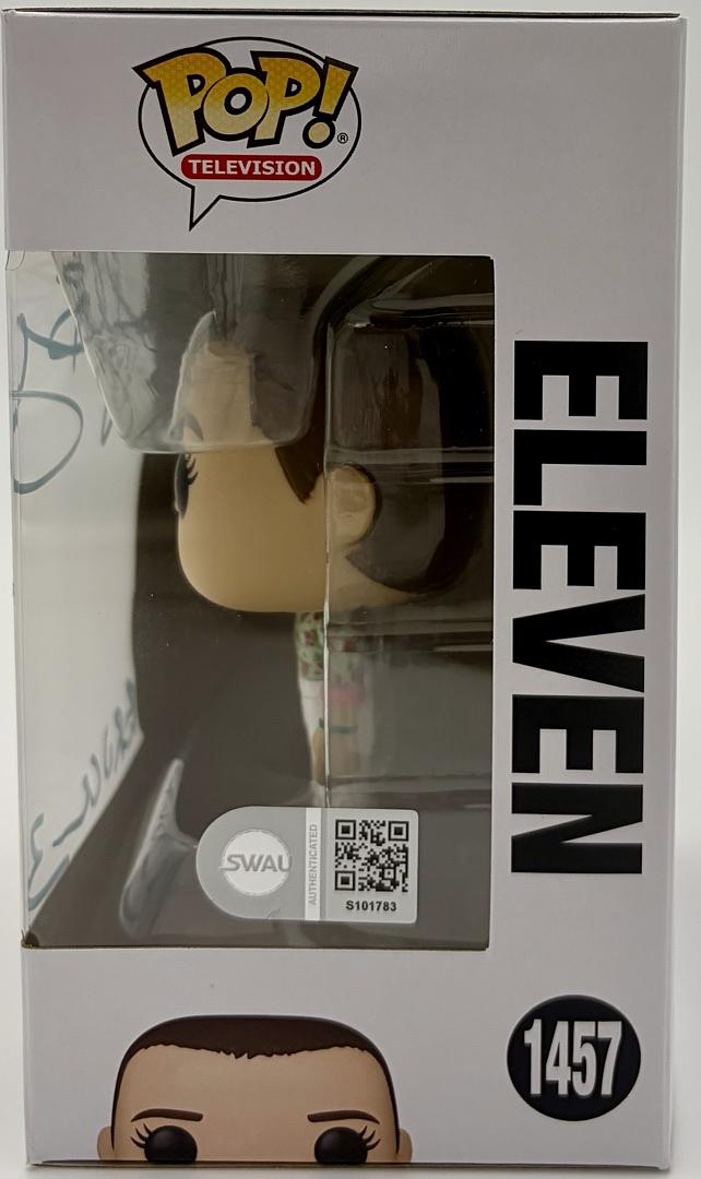 Jake Busey signed "Eleven" Funko #1457 (Stranger Things) - SWAU COA