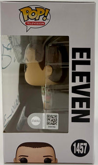 Jake Busey signed "Eleven" Funko #1457 (Stranger Things) - SWAU COA