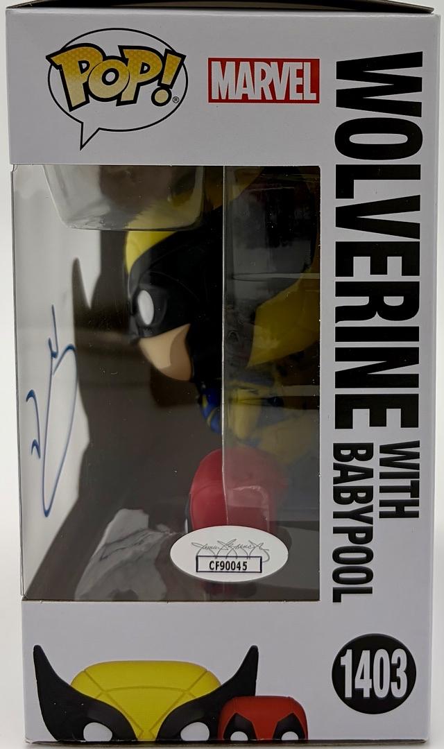 Hugh Jackman Signed Exclusive Funko Pop #1403 Wolverine (Deadpool & Wolverine)-JSA COA