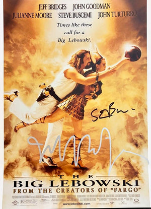 Jeff Bridges Steve Buscemi signed 11x14 (The Big Lebowski) - JSA COA