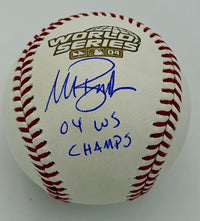 Mark Bellhorn signed 2004 World Series ROMLB Baseball (Red Sox) - Sure Shot COA