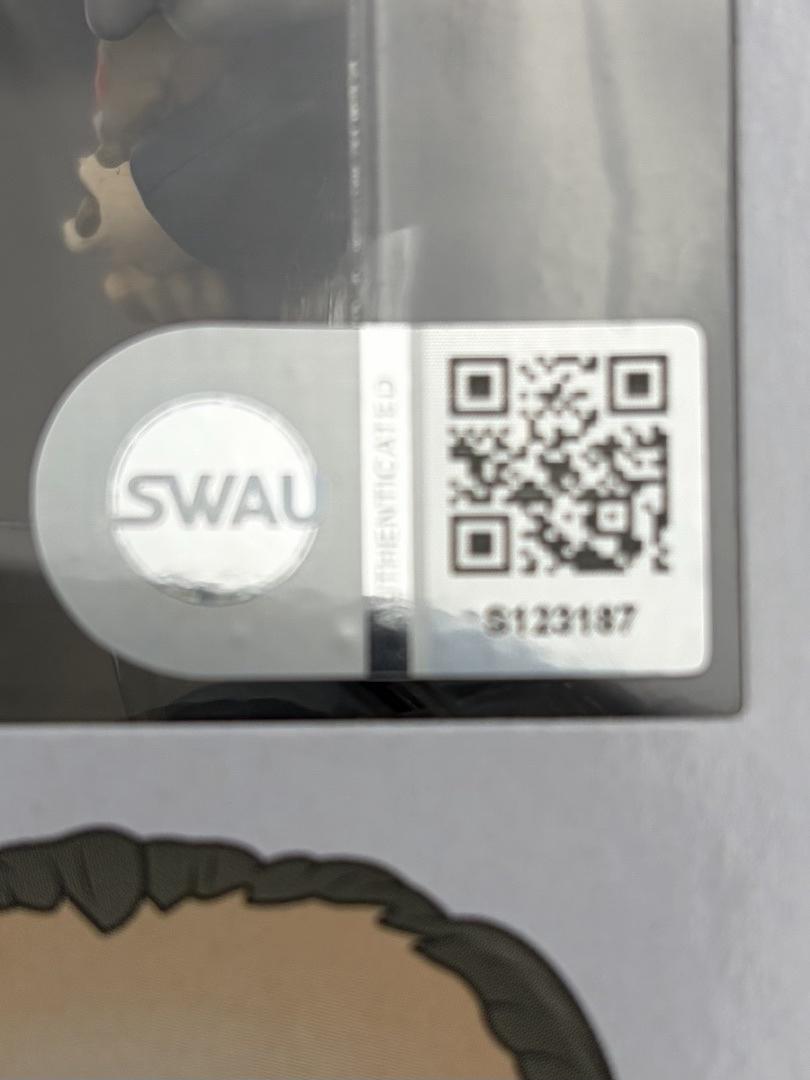 David Bradley Signed Funko Pop #101 Argus Filch (Harry Potter) w/character name - SWAU (Copy)