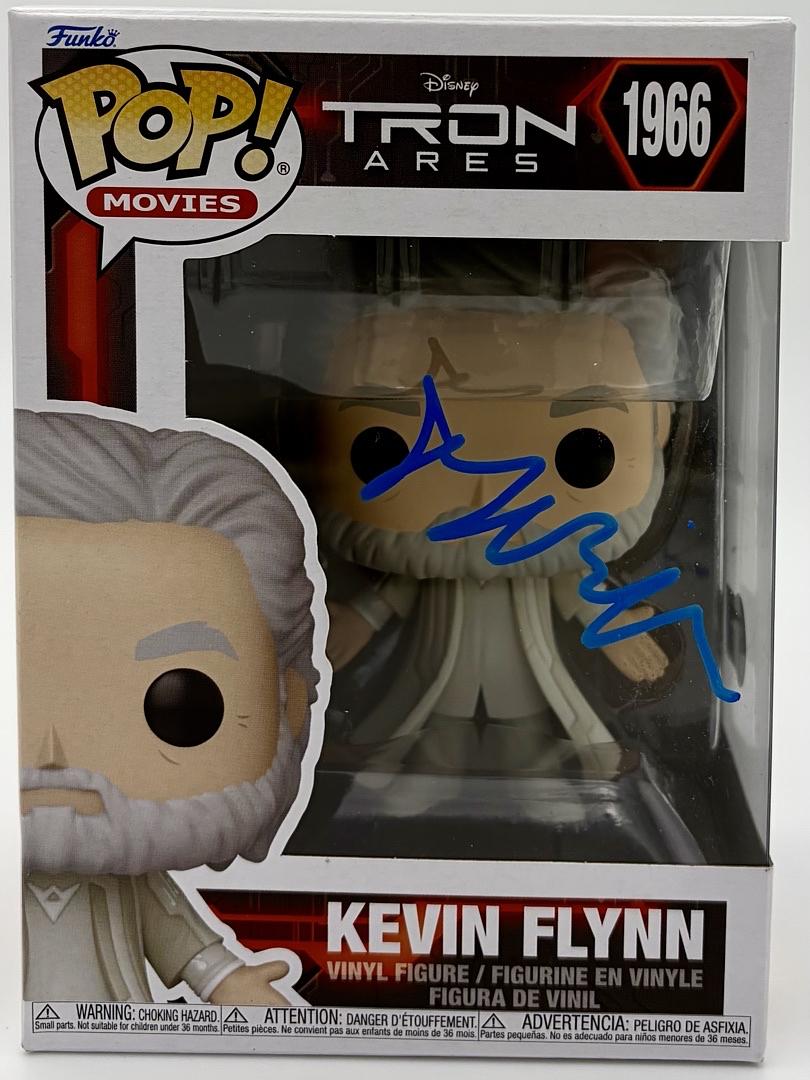 Jeff Bridges Signed "Kevin Flynn" Funko #1966 (Tron) - Beckett COA