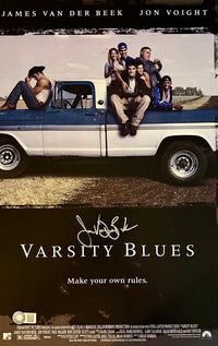 James Van Der Beek Signed 11x17 Photos (Varsity Blues) - Schwartz COA